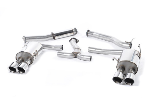 Subraru Impreza WRX & STi (2014 - 2021) - Resonated (Quieter) Cat-Back Exhaust System with MSUB169 Connector & Polished