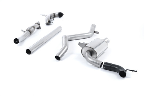 Renault Megane Renaultsport II (Cup, Trophy/Trophy R) - Non-Resonated Turbo-Back Exhaust System with Catalyst Delete
