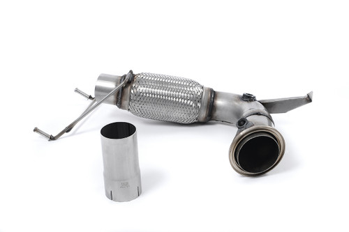 Mini Cooper F56 (Pre-LCI only) - Large Bore Downpipe with Catalyst Delete (For Milltek Cat-Back)