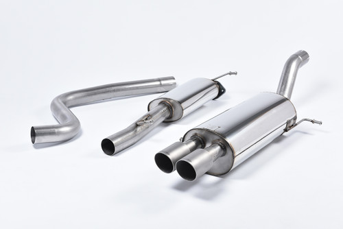 Ford Fiesta MK7/7.5 ST 1.6 - Non-Resonated (Louder) Cat-Back Race Exhaust System with Titanium Tips