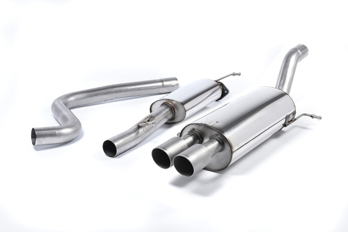 Ford Fiesta MK7/7.5 ST 1.6 - Resonated (Quieter) Cat-Back Race Exhaust System with Titanium Tips