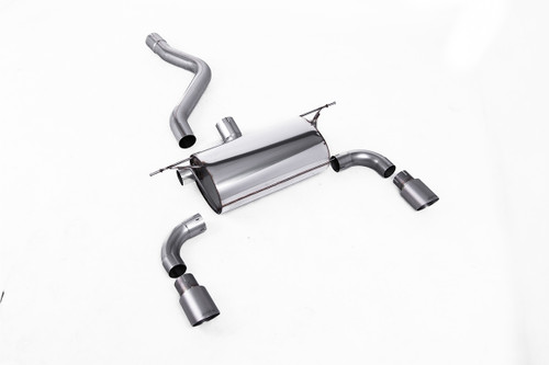 Road Rear Silencer with Titanium Tips