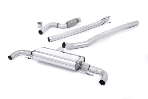 Mercedes A45 AMG W176 - Non-Valved & Non-Resonated Cat-Back Race Exhaust System (Uses OE Trims)