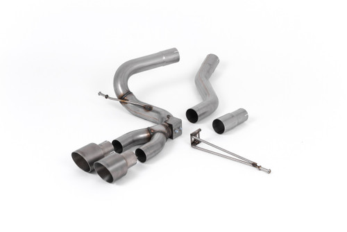 Ford Focus MK3 ST Diesel - Cat-Back Exhaust System with Titainium GT-100 Trims
