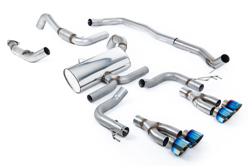Honda Civic FK2 Type R Turbo (RHD Model Only) - Non-Resonated Cat-Back Exhaust System