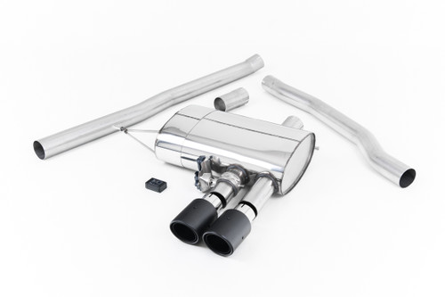 Mini Cooper S F56 - Valved & Non-Resonated (Louder) Cat-Back Exhaust System with Carbon Fibre Tips