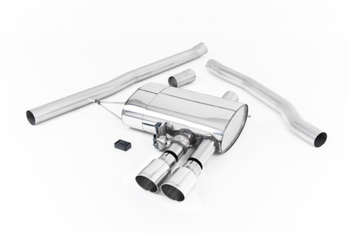 Mini Cooper S F56 - Valved & Non-Resonated (Louder) Cat-Back Exhaust System with Polished Tips