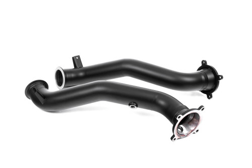 McLaren 720S - Large-bore Downpipes and Cat Bypass Pipes - For OE Exhaust