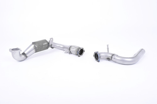 Ford Fiesta MK7/7.5/8 Ecoboost 1.0T - Stainless Steel Cast Downpipe with Race Cat (For Milltek Cat-Back)