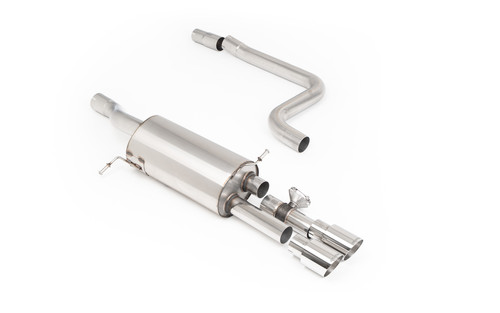 Ford Fiesta MK8 ST 1.5 (Pre Sept 2020) - Resonated GPF/OPF Back Exhaust System with Polished GT-90 Trims