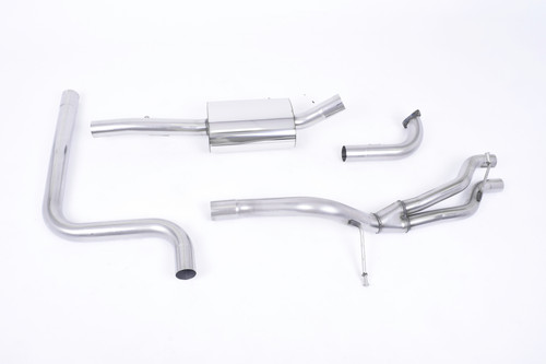Ford Fiesta MK7/7.5 Ecoboost 1.0T - Road+ Cat-Back Exhaust System with Titanium Tips