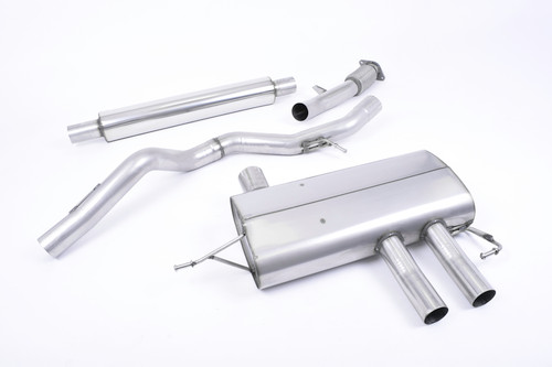 Renault Megane Renaultsport 280 (Non GPF Models) - Resonated Cat-Back Exhaust System - Uses OE Tips