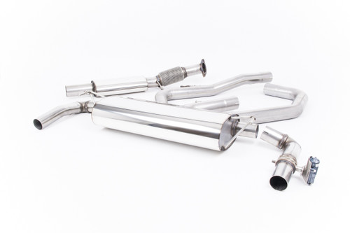 Hyundai/Kia i30N Performance (Non GPF Models) - Resonated Cat-Back Exhaust System with Cerakote Black GT-115 Trims