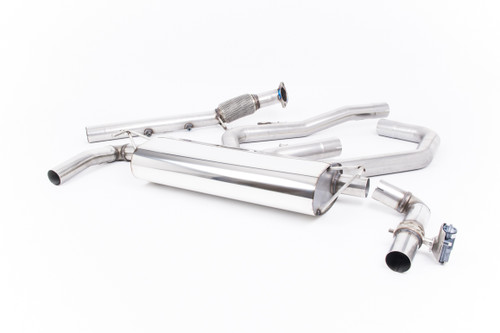 Cat-Back Exhaust System with Polished GT-115 Trims