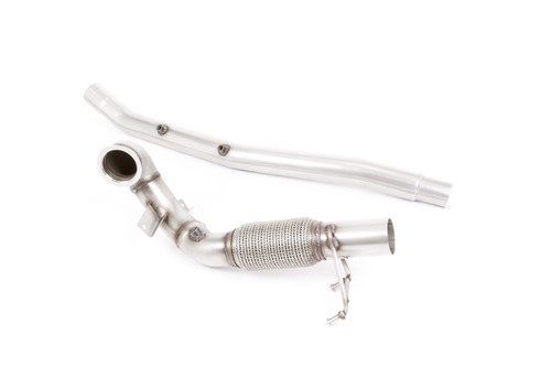 Large Bore Downpipe with Catalyst Delete - For OE Cat-Back (Audi/Seat/VW)