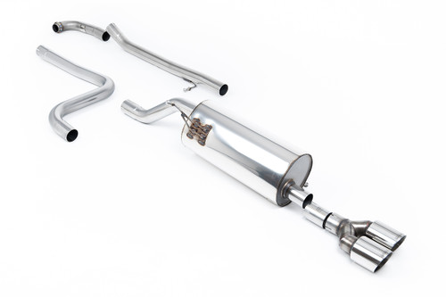 Ford Fiesta MK8 1.0T ST Line (Non GPF Models) - Road+ Cat-Back Exhaust System with Twin GT-90 Polished Trims