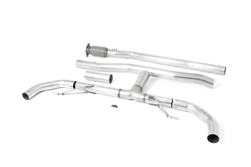 Mercedes A35 AMG W177 Hatch (GPF Models) - Non-Valved Cat-Back Race Exhaust System (Louder) with GPF Delete (Uses OE Trims)