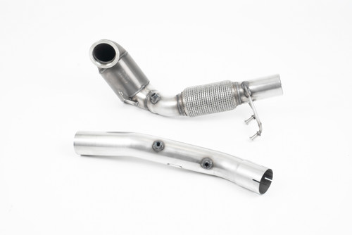 Seat Leon Cupra (1.8T/1.9 TDI) & VW Golf MK4 GTI (1.8T/1.9 TDI) - Large Bore Downpipe with 200 Cell HJS Catalyst and GPF/OPF