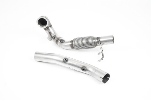 Seat Leon Cupra/Skoda Octavia vRS/VW MK7.5 GTI - Cast Downpipe with GPF/OPF & Catalyst Delete (For Milltek Catback Only)