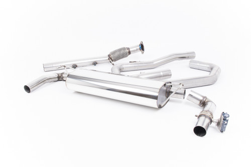 Hyundai/Kia i30N Performance Fastback (GPF Models) - Cat-Back Exhaust System with Burnt Titanium GT-115 Trims - Removes OPF