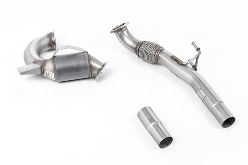 VW Up GTI 115ps & 1.0TSI 90ps - Hi Flow Sports Cat & Downpipe - For Milltek Cat Back