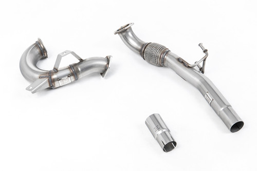 VW Up GTI 115ps & 1.0TSI 90ps - Large Bore Downpipe & De-Cat - For OE Cat-Back