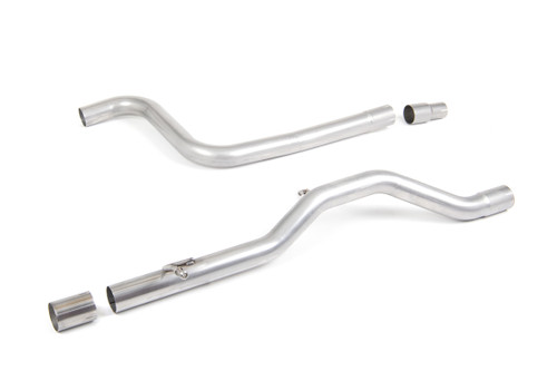 Ford Fiesta MK8 1.0T ST Line - Non-Resonated (Louder) GPF-Back Exhaust System with Twin GT-90 Cerakote Black Trims