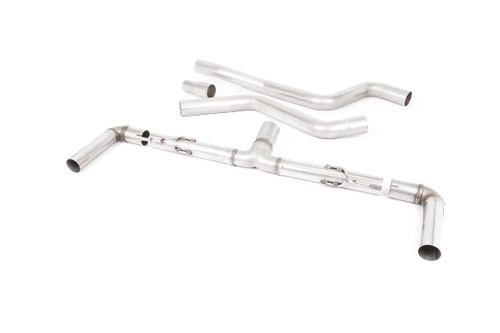 Ford Focus MK4 ST Hatch - Race (Louder) GPF/OPF Back Exhaust System with Cerakote Black GT-115 Trims