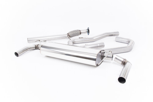 Hyundai/Kia i30N (Non GPF Models) - Non-Resonated (Louder) Cat-Back Exhaust System with Polished GT-115 Trims