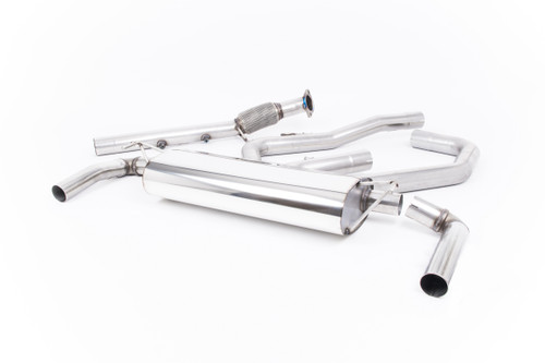 Hyundai/Kia i30N (GPF Models) - Cat-Back Exhaust System with Polished GT-115 Trims - Removes OPF