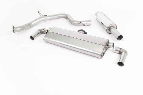 Seat Leon Cupra 290 (GPF Models) - Resonated (Quieter) Cat-Back Exhaust System with Quad GT-80 Polished Tips