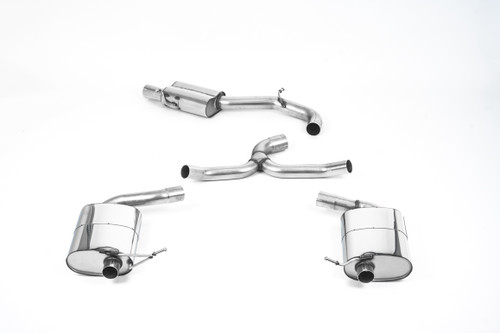 Seat Leon ST Cupra 300 (GPF Models) - Cat-Back Exhaust System with Polished Oval Tips - EC Approved