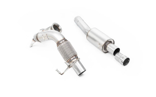 VW Polo GTI 2.0 TSI (AW - 5 Door/Non GPF Models) - Resonated Downpipe and Decat for OE Cat Back