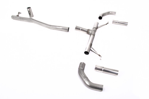 Mercedes A35 AMG (GPF Models) - Race Non-Valved GPF-Back Exhaust (Loudest) - Uses OE Trims