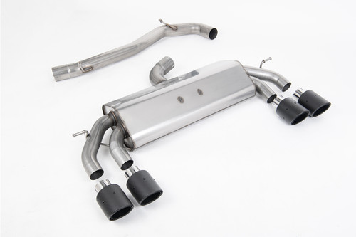 VW Golf R MK7.5 2.0 TSI 310ps (Non GPF Models & 76mm systems) - Non-Valved & Non-Resonated (Louder) Cat-Back Race Exhaust