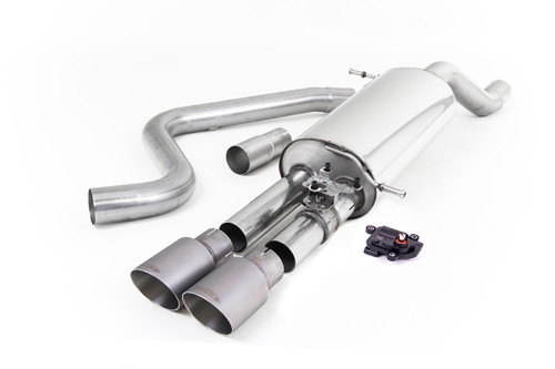 Ford Fiesta MK8/8.5 ST 1.5 - GPF Back Exhaust System with Titanium GT-90 Trims