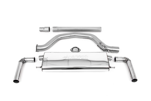 VW Golf GTI Mk8 - 80mm OPF/GPF Back Exhaust System with Carbon Jet-115 Trims