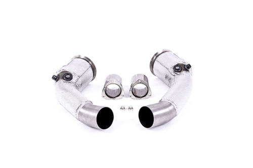 Audi RS6/RS7 C8 & S8 D5 - Large Bore Downpipes & De-Cat (For OE System)