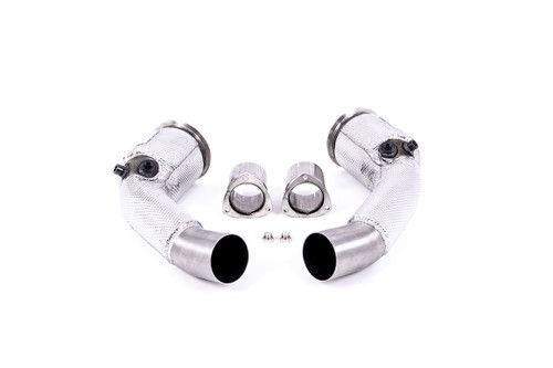 Audi RS6/RS7 C8 & S8 D5 - Large Bore Downpipe & Hi Flow Sports Cat (For OE System)