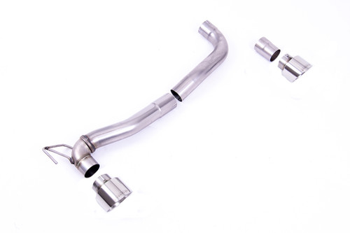 Ford Fiesta MK8/8.5 ST 1.5 - Maxton Designs Dual Outlet Upgrade Kit with GT-100 Polished Trims