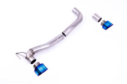 Ford Fiesta MK8/8.5 ST 1.5 - Maxton Designs Dual Outlet Upgrade Kit with GT-100 Burnt Titanium Trims