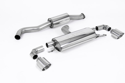 Toyota GR Yaris (Gen 1) - 3" Resonated OPF Back Exhaust System with GT-115 Polished Trims