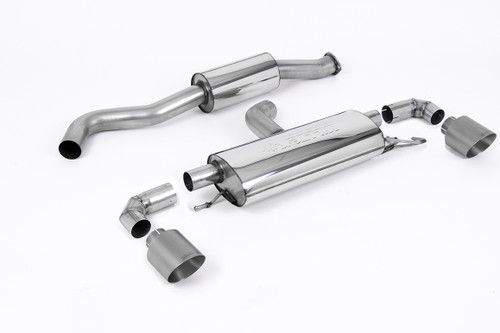 Toyota GR Yaris (Gen 1) - 3" Resonated OPF Back Exhaust System with GT-115 Titanium Trims