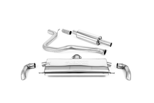 Seat Leon FR 1.5 eTDSI MK4 (GPF Models) - Resonated (Quieter) Particulate Filter-back with Downturn Outlets