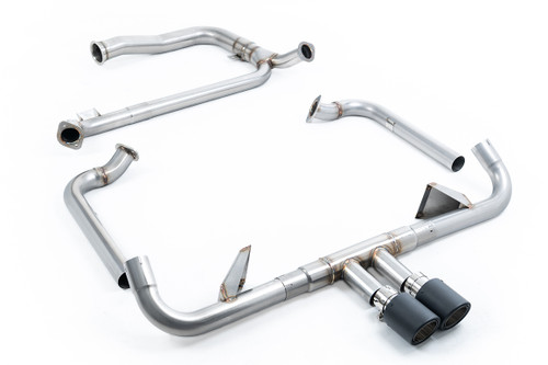 Porsche 718 GTS 2.5T (Boxter/Cayman) - Full System with Decat & Carbon Trims