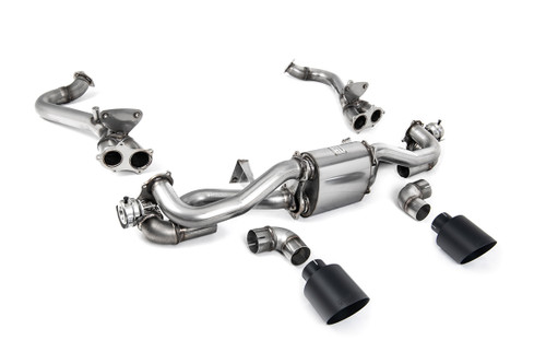 Porsche 718 GTS/GT4 4.0 Boxter/Cayman (GPF Pre Feb 2020 Models) - GPF/OPF Bypass With Cerakote Black GT-115 Trims