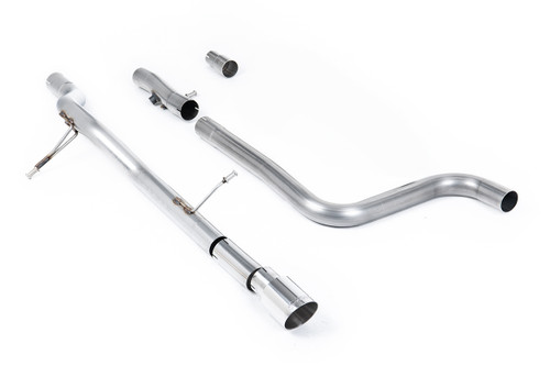 Ford Fiesta MK8 1.0T ST Line (GPF Models) - Non-Resonated (Louder) GPF/OPF Back with Polished GT-90 Trim