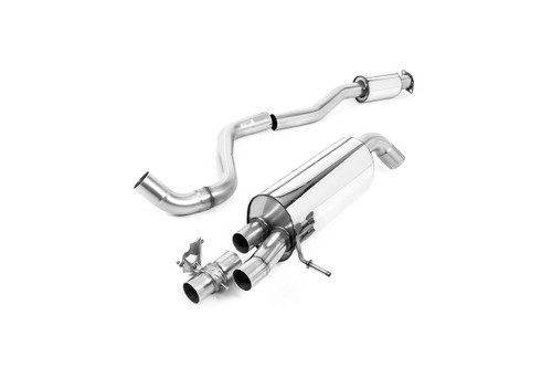 Hyundai/Kia i20 N - Resonated (Queter) GPF/OPF Back System with JET-90 Carbon Trims