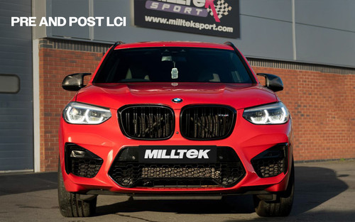 BMW X3 G01 S58 Pre LCI (GPF Equipped) - Resonated (Quieter) Downpipe Back Exhaust System with GT-115 Polished Trims