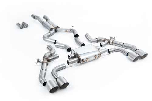 BMW X3 G01/X4 G02 S58 - OPF/GPF Back System with GT-115 Titanium Trims